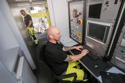 Saugbagger München bei Saugbaggerarbeiten im Einsatz